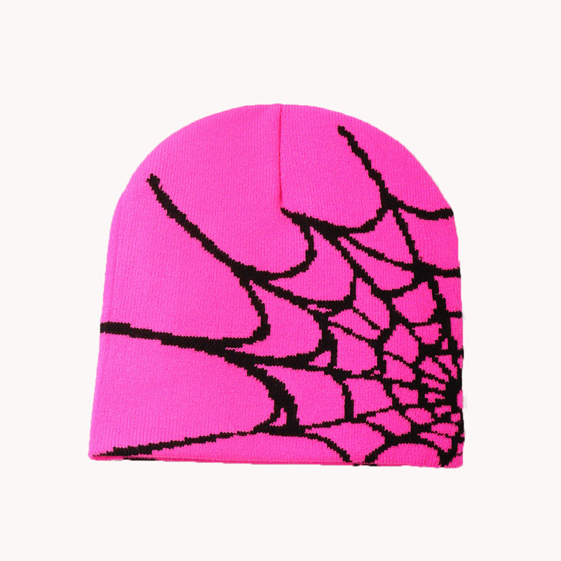 Spider web beeies jacquard chapeaux