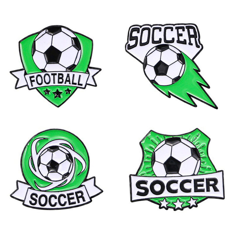 Badges assortis pour chemise de style football sportif Badge