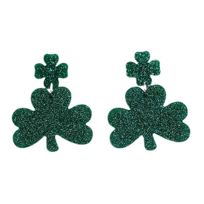 Boucles d'oreilles du festival de la Saint-Patrick