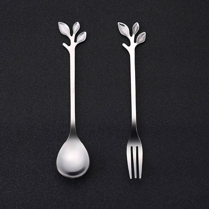 Spoon de la branche à cuillère en acier inoxydable fourchette