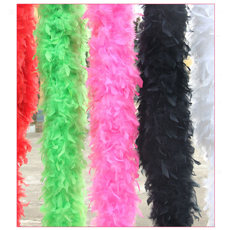 Boas de plumes de dinde