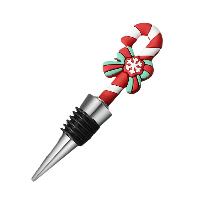 Stoppers à vin pour la fête de Noël