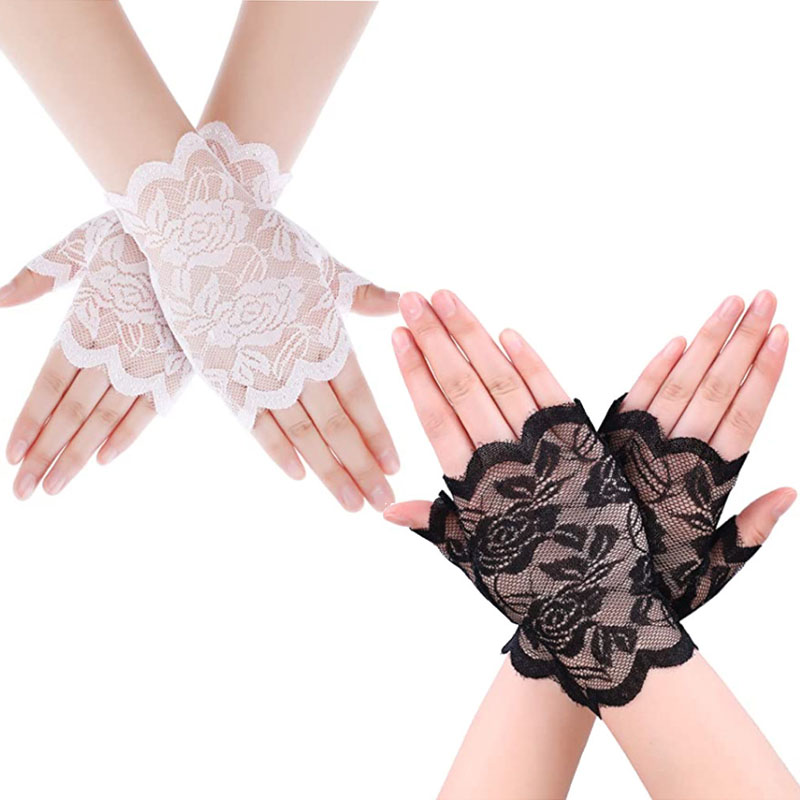 Gants en dentelle pour femmes