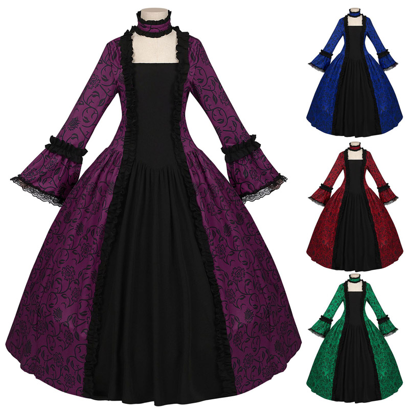 Robe de Costume de Cosplay victorien pour femmes