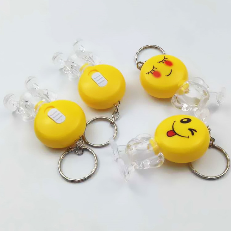 Porte-clés d'émotion jaune